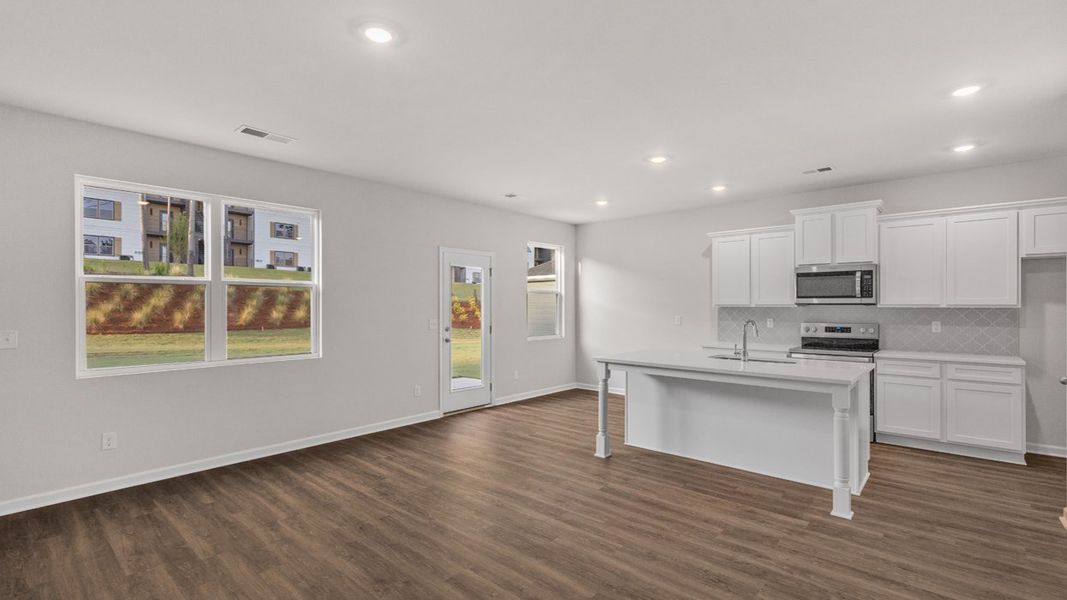 Furnished interior view inside a new home in Willowbrook, Winder (Image 3).