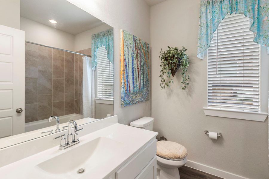 Furnished interior view inside a new home in Moran Ranch, Willis (Image 32). Furnished interior view inside a new home in Moran Ranch, Willis (Image 32).