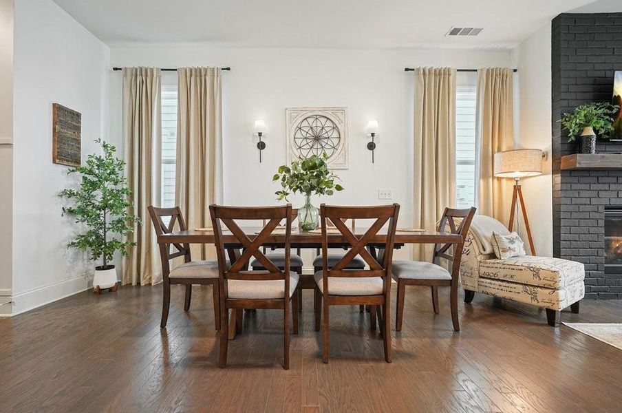 Furnished interior view inside a new home in , Canton (Image 9). Furnished interior view inside a new home in , Canton (Image 9).