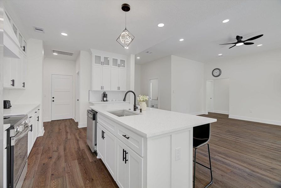 Furnished interior view inside a new home in , Cleveland (Image 15). Furnished interior view inside a new home in , Cleveland (Image 15).