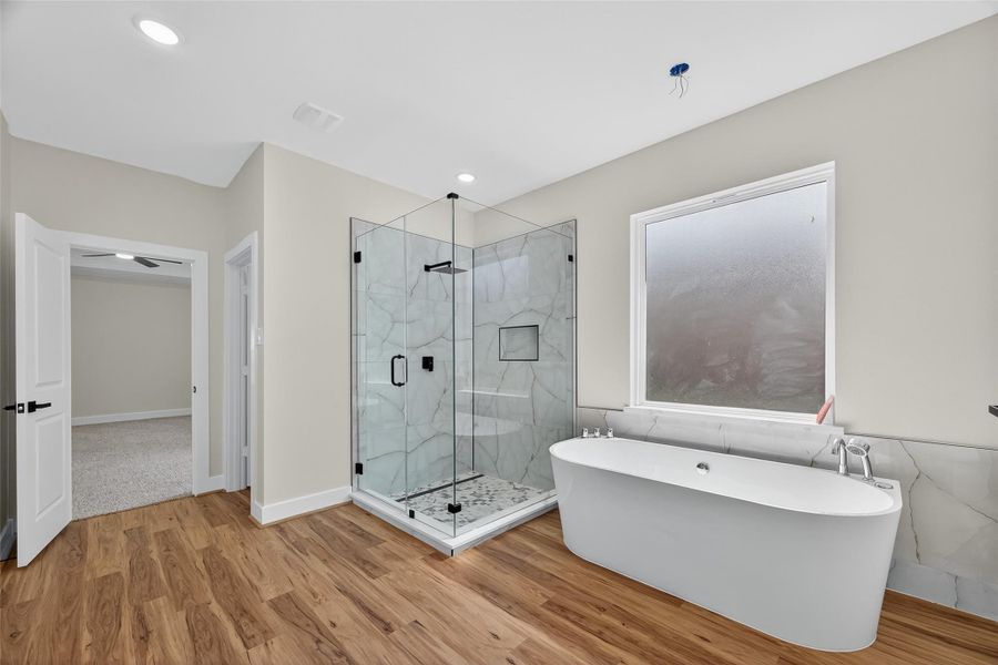 Furnished interior view inside a new home in , Crosby (Image 3).