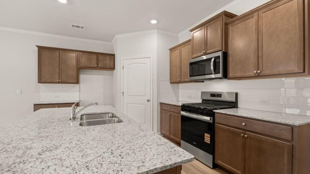 Furnished interior view inside a new home in Sheffield Highlands, Dallas (Image 5).