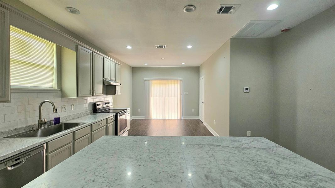 Furnished interior view inside a new home in , Shepherd (Image 3).