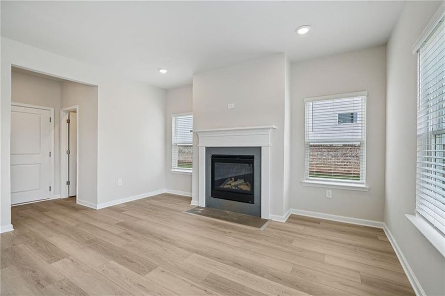 Spacious, unfurnished interior of a new home in Parkside at Grayson, Grayson (Image 25).