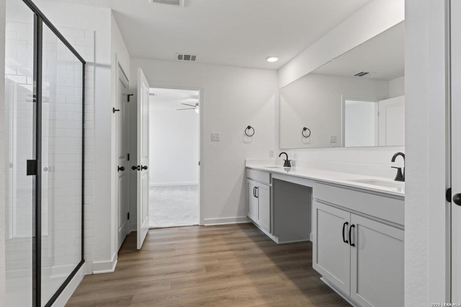 Furnished interior view inside a new home in Saddlebrook Ranch, Schertz (Image 11).