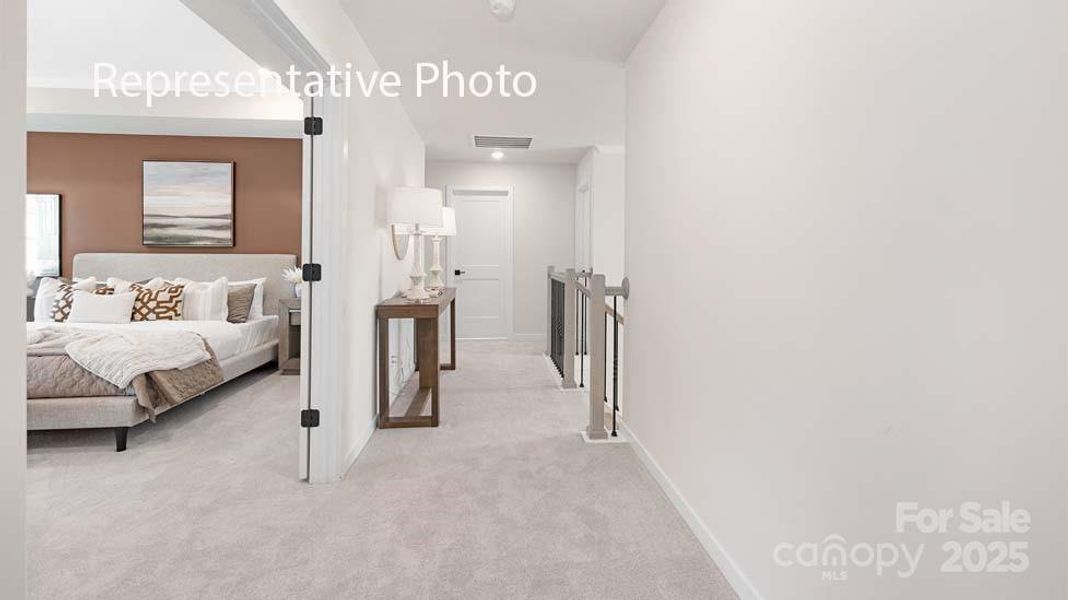 Furnished interior view inside a new home in Sanctuary at Southgate, Indian Trail (Image 11).
