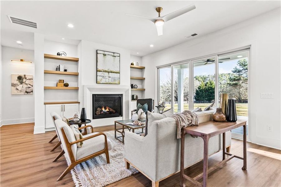 Furnished interior view inside a new home in , Canton (Image 15).