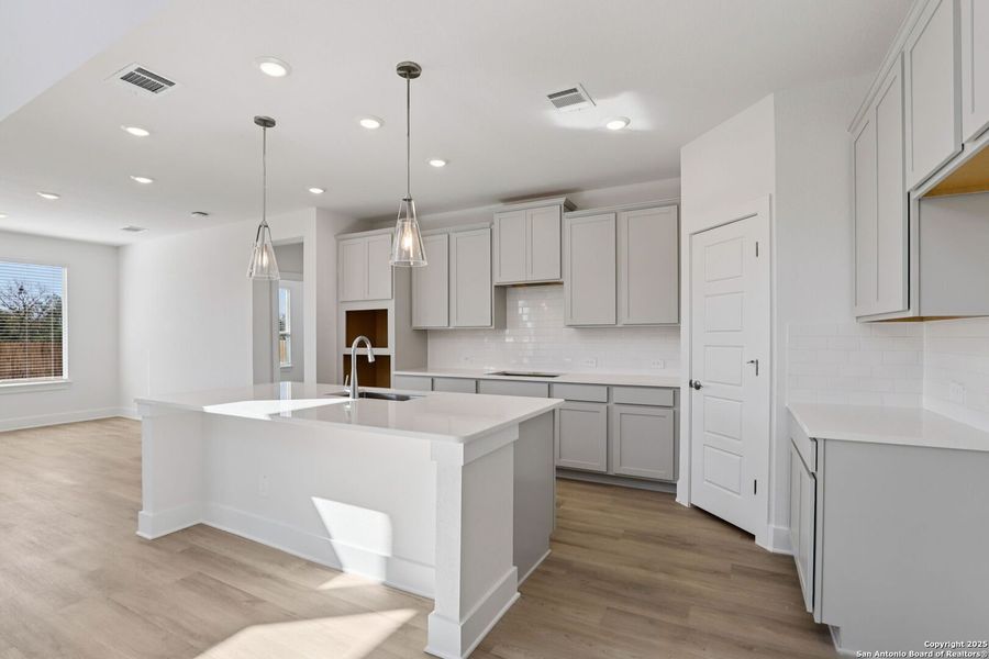 Furnished interior view inside a new home in Carmel Ranch, Schertz (Image 16).