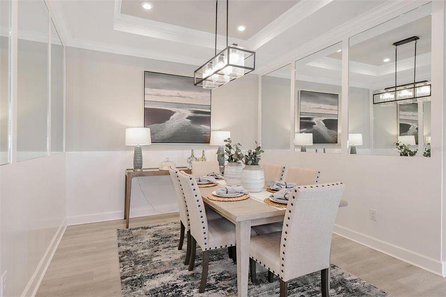 Furnished interior view inside a new home in Skye Ranch Community Group Page, Sarasota (Image 5).