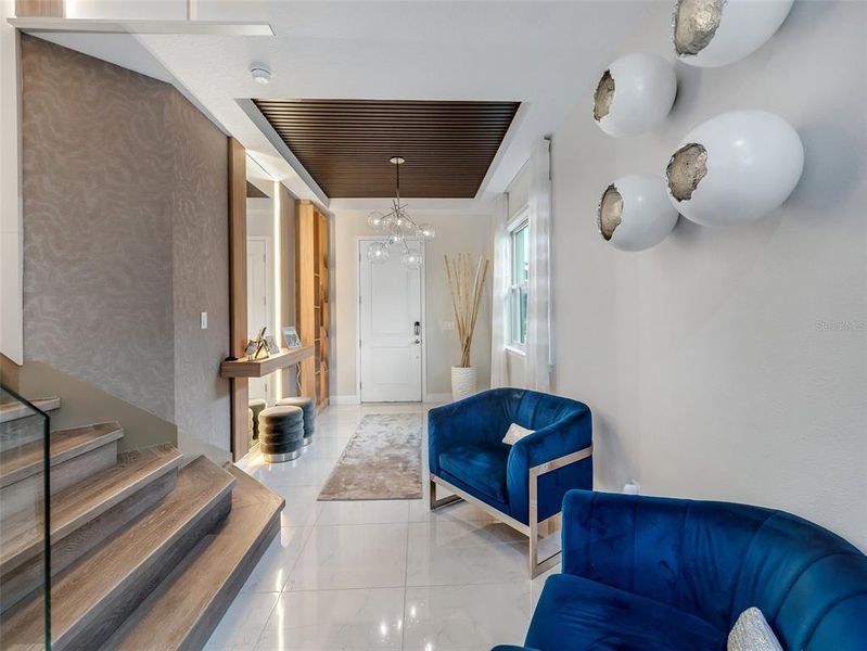 Furnished interior view inside a new home in , Orlando (Image 32).