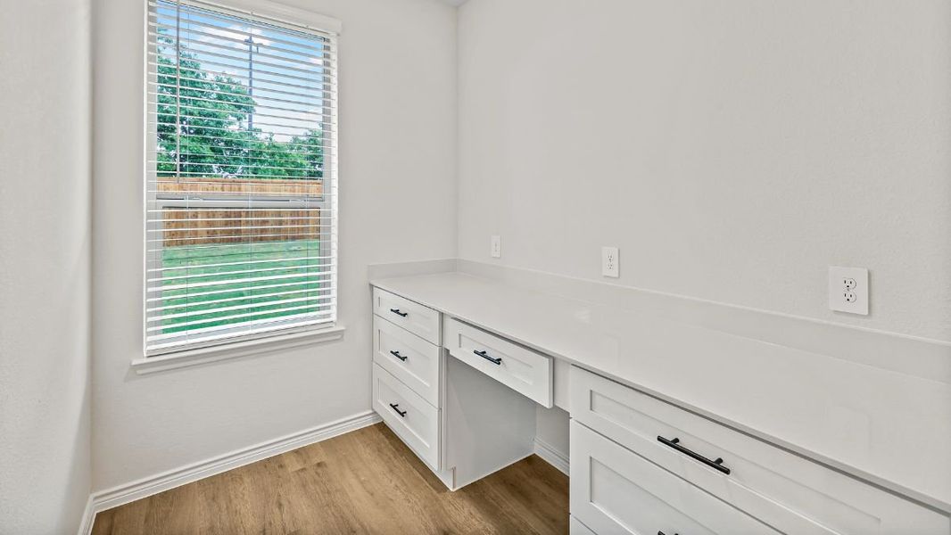 Representative furnished interior of a home built from the Durango by D.R. Horton in The Landing at Hidden Lakes, McKinney (Image 8). Representative furnished interior of a home built from the Durango by D.R. Horton in The Landing at Hidden Lakes, McKinney (Image 8).