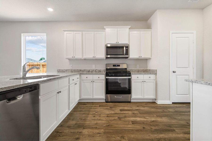 Furnished interior view inside a new home in Trails at Cochran Ranch, Waller (Image 6).