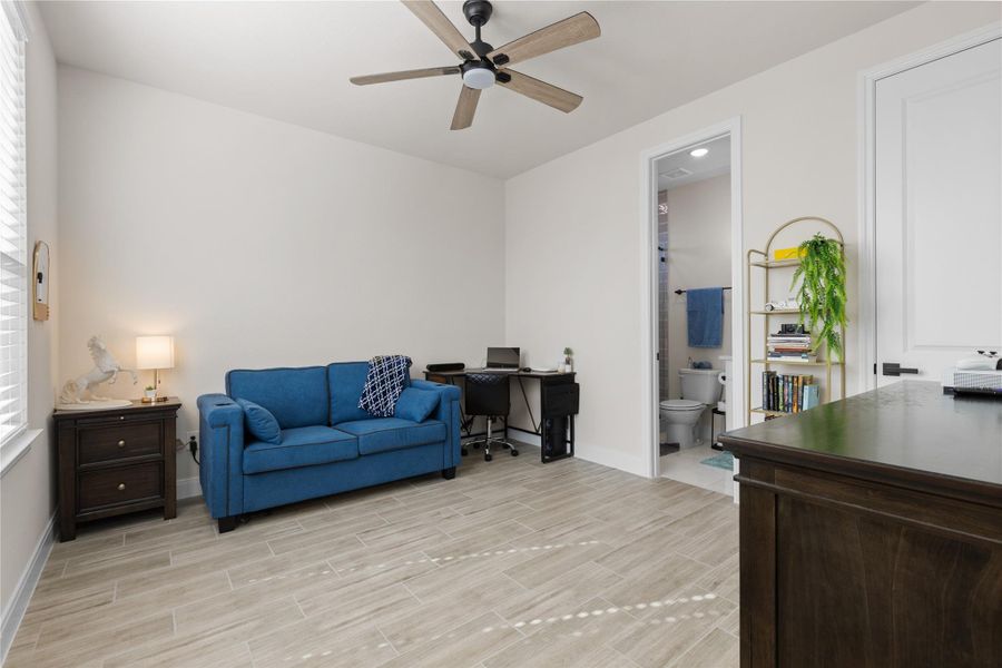 Furnished interior view inside a new home in Bentwater, Montgomery (Image 41).