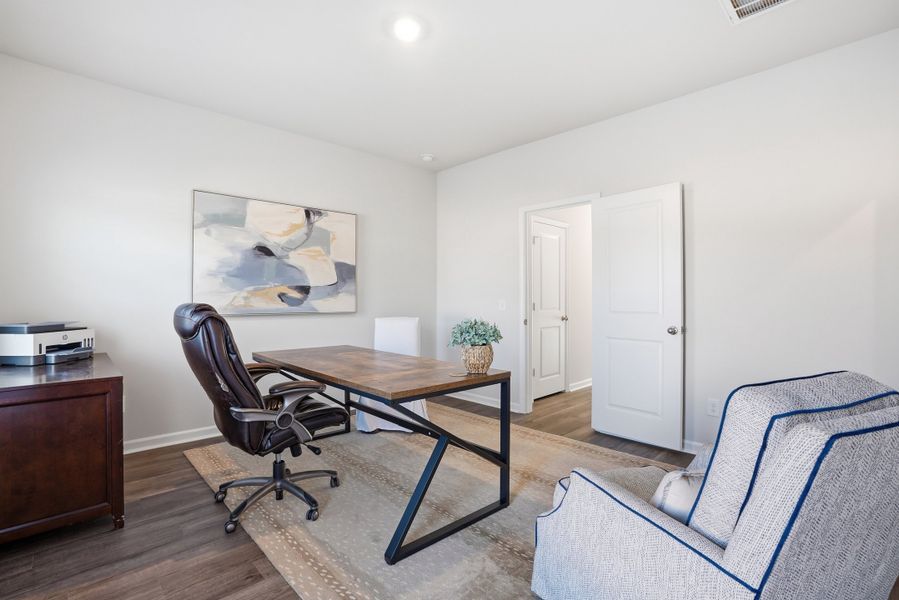 Representative furnished interior of a home built from the Aspen 3 Exterior by McGuinn Homes in Liberty Village, Hinesville (Image 6).