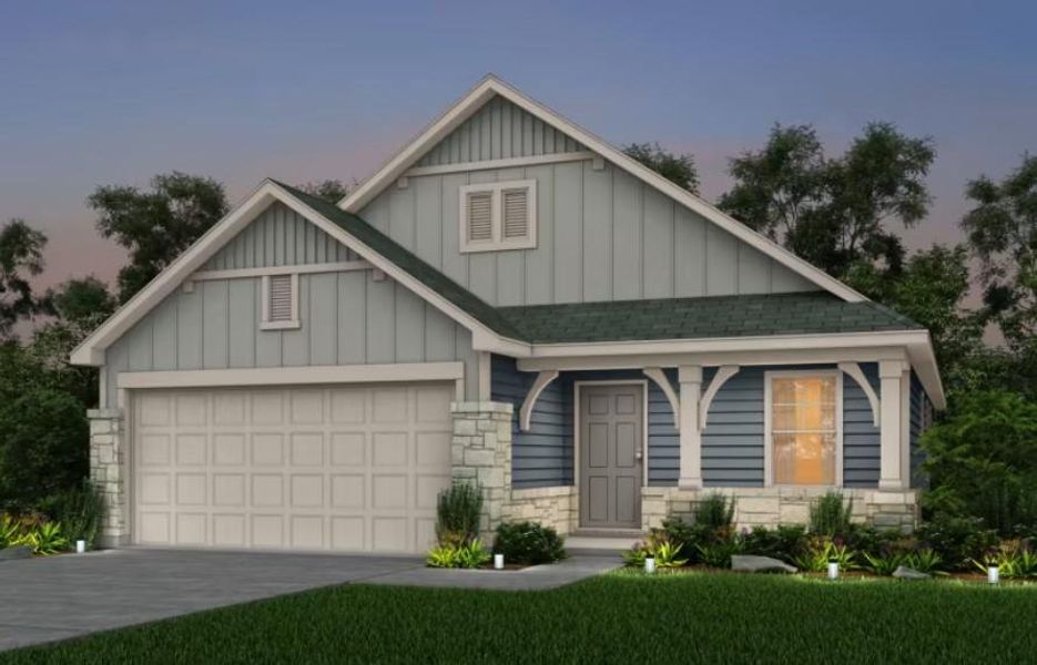 Pulte Homes, Hewitt elevation Z, rendering