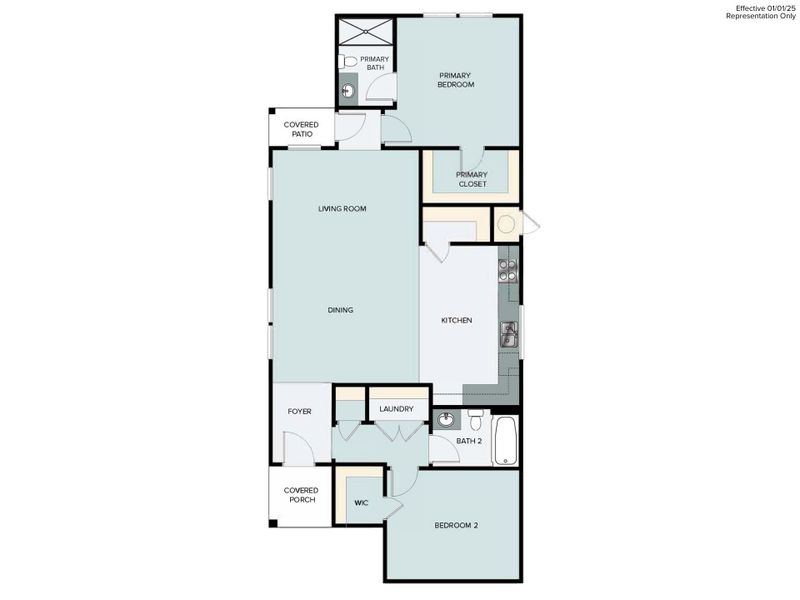 2D floor plan layout of this home in Harvest Ridge, Elgin, TX (Image 2). 2D floor plan layout of this home in Harvest Ridge, Elgin, TX (Image 2).