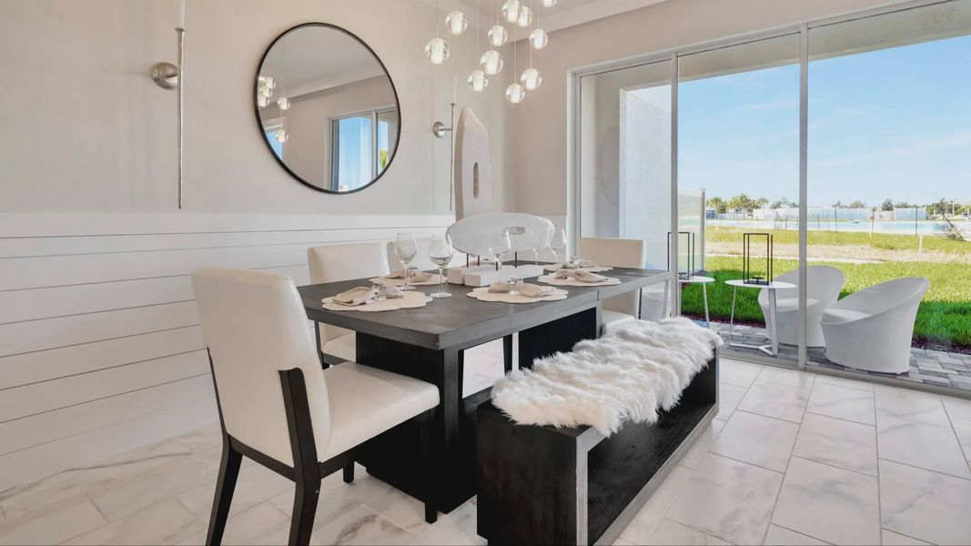 Furnished interior view inside a new home in Lagoon Residences at Epperson, Wesley Chapel (Image 8). Furnished interior view inside a new home in Lagoon Residences at Epperson, Wesley Chapel (Image 8).