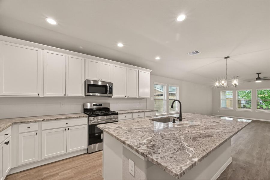 Furnished interior view inside a new home in , South Houston (Image 15).