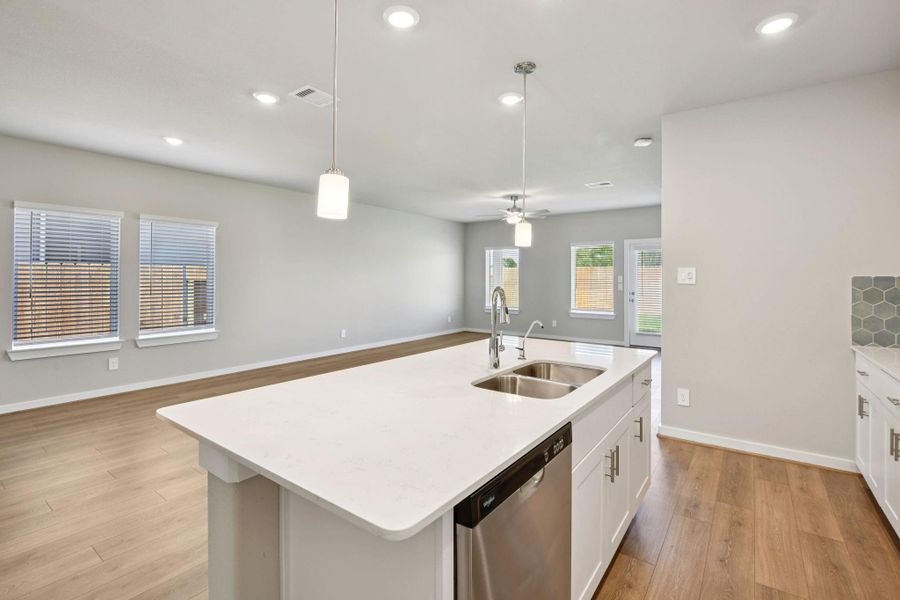 Photo is not of the actual home, but is an inspirational photo of builder’s model home and may depict options, furnishings, and/or decorator features that are not included