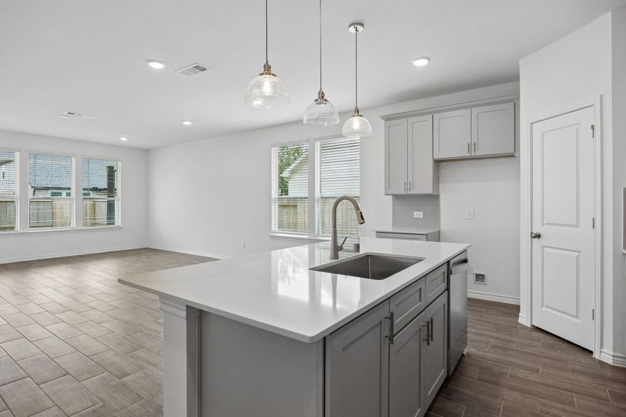 Furnished interior view inside a new home in Montgomery Bend, Montgomery (Image 6).