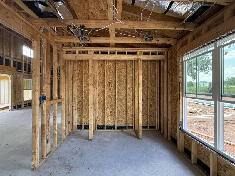 In-progress construction of a new home in Monarch Manor, Poolville, TX (Image 17).
