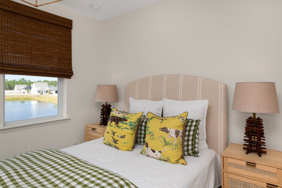 Representative furnished interior of a home built from the Sawyer by Riverside Homes in Mariposa at EverRange, Jacksonville (Image 62).