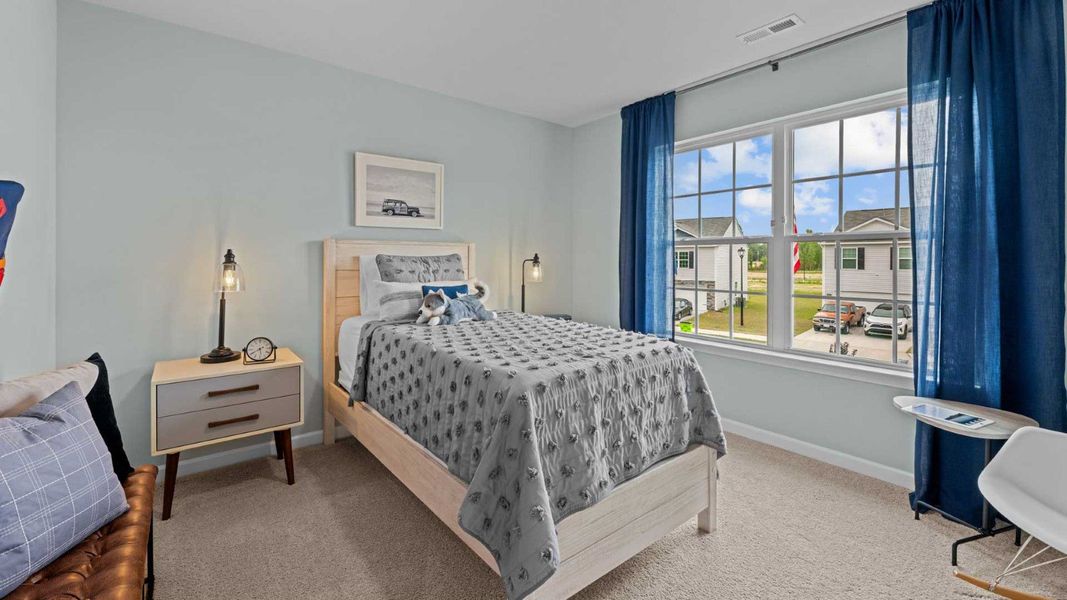 Furnished interior view inside a new home in Madeline Farm, New Bern (Image 12). Furnished interior view inside a new home in Madeline Farm, New Bern (Image 12).