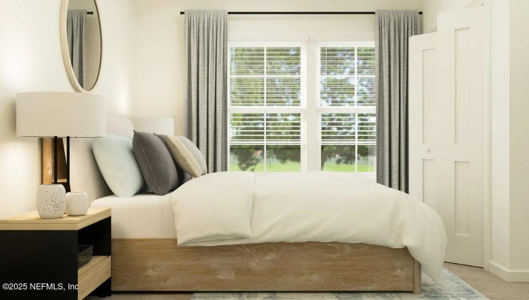 Furnished interior view inside a new home in Tributary: Tributary Royal Collection, Yulee (Image 5).