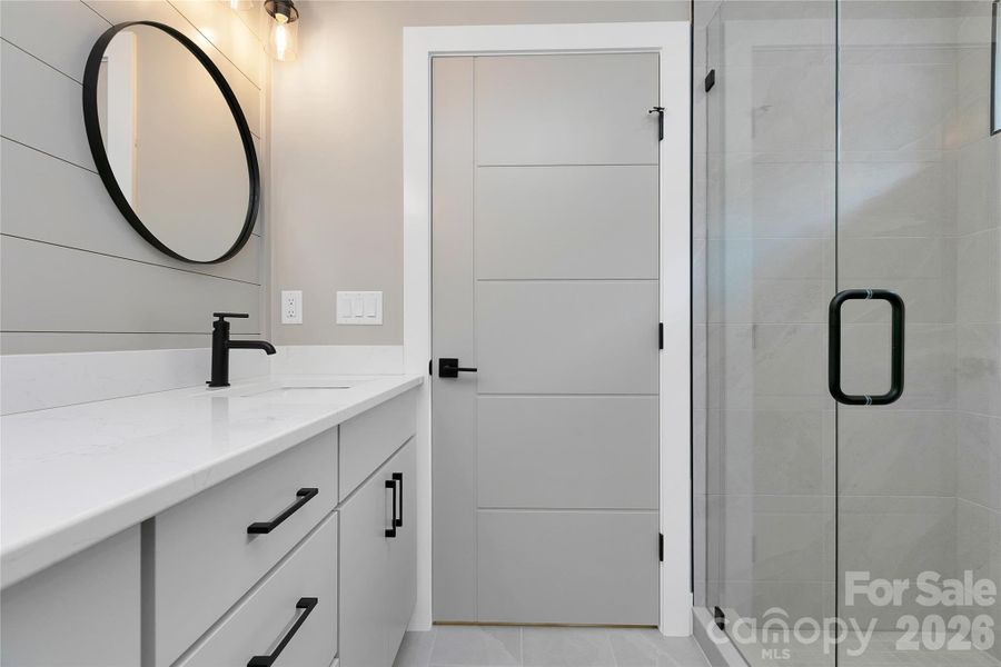 Furnished interior view inside a new home in , Brevard (Image 31).
