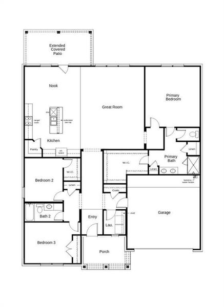 View of home floor plan