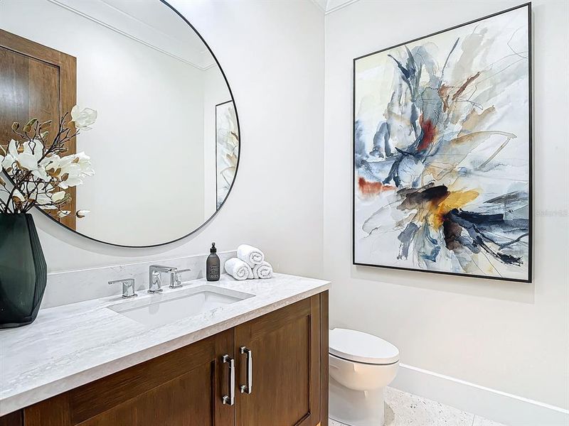 Furnished interior view inside a new home in , Fort Myers (Image 10).