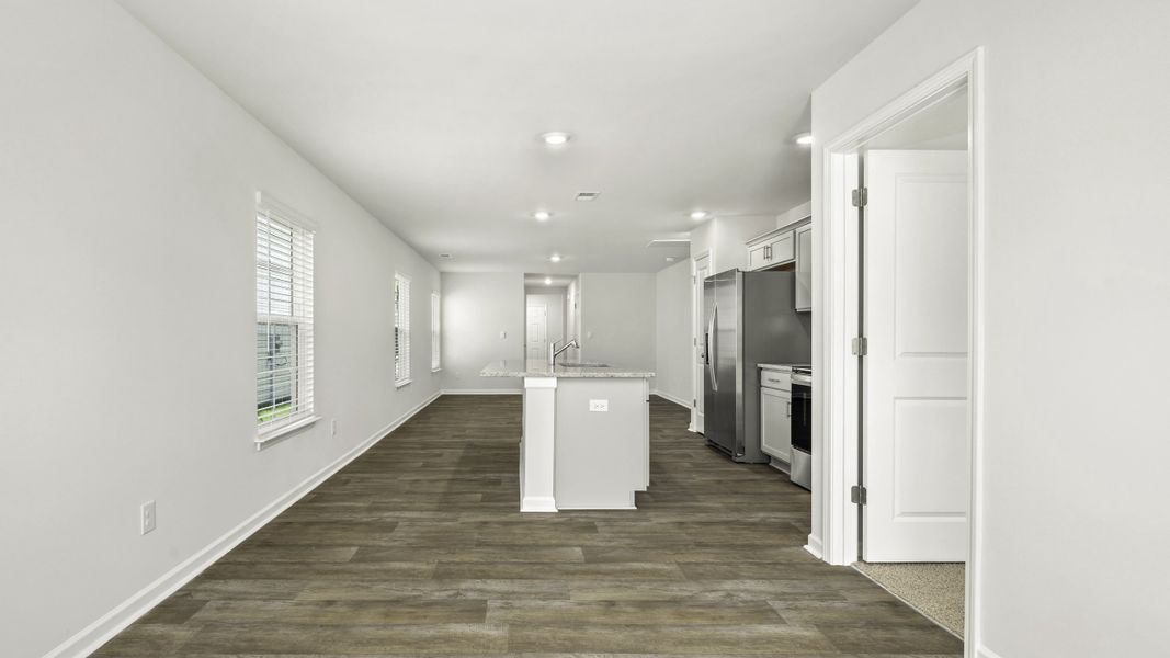 Spacious, unfurnished interior of a new home in Fishel Village, Winston-Salem (Image 13). Spacious, unfurnished interior of a new home in Fishel Village, Winston-Salem (Image 13).