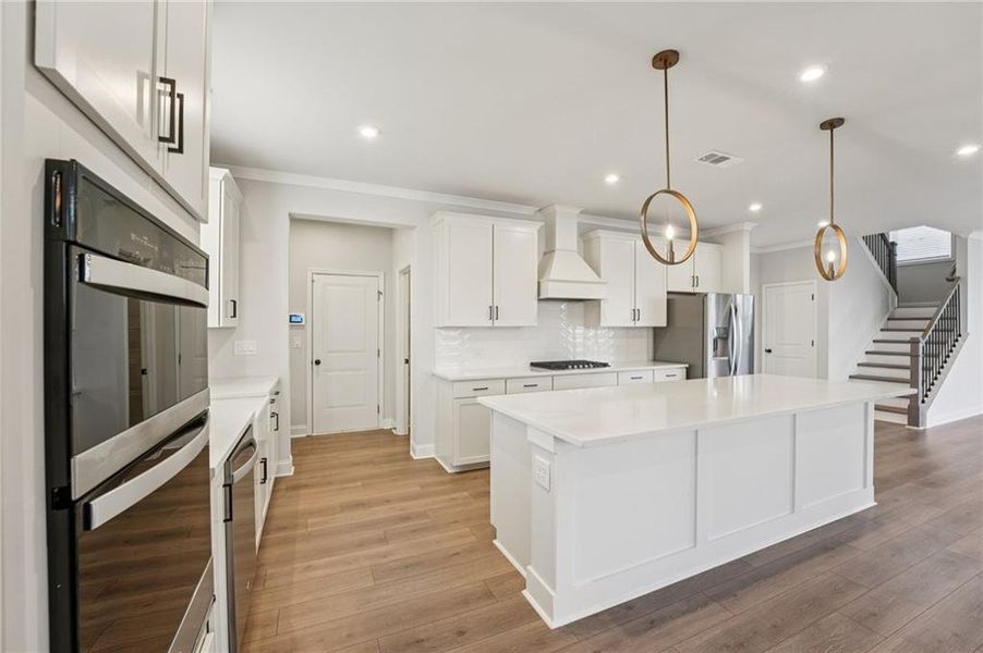 Furnished interior view inside a new home in Tiberon Woods, Cumming (Image 17). Furnished interior view inside a new home in Tiberon Woods, Cumming (Image 17).