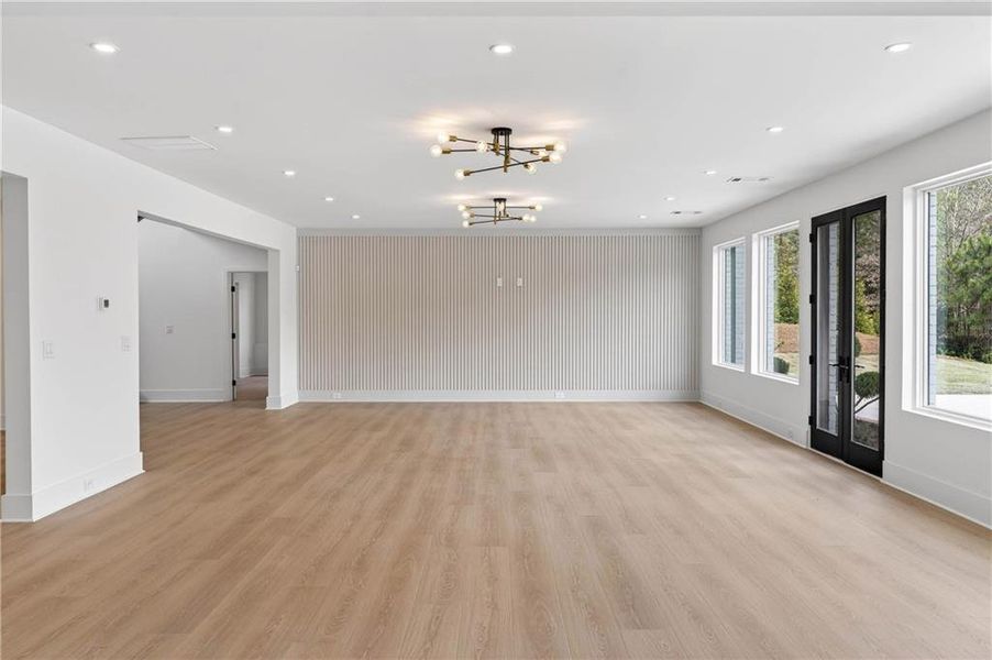 Spacious, unfurnished interior of a new home in , Marietta (Image 24).