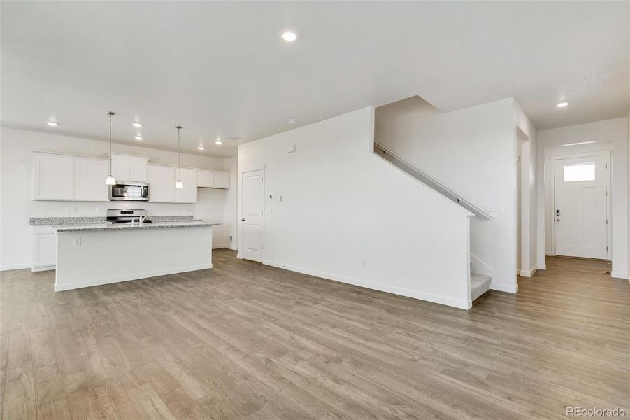 Spacious, unfurnished interior of a new home in Ridge at Johnstown, Johnstown (Image 19). Spacious, unfurnished interior of a new home in Ridge at Johnstown, Johnstown (Image 19).