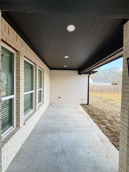 Exterior details and patio area of a home in , Balch Springs (Image 12). Exterior details and patio area of a home in , Balch Springs (Image 12).