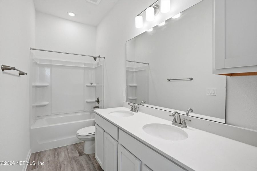 Furnished interior view inside a new home in , Jacksonville (Image 14).