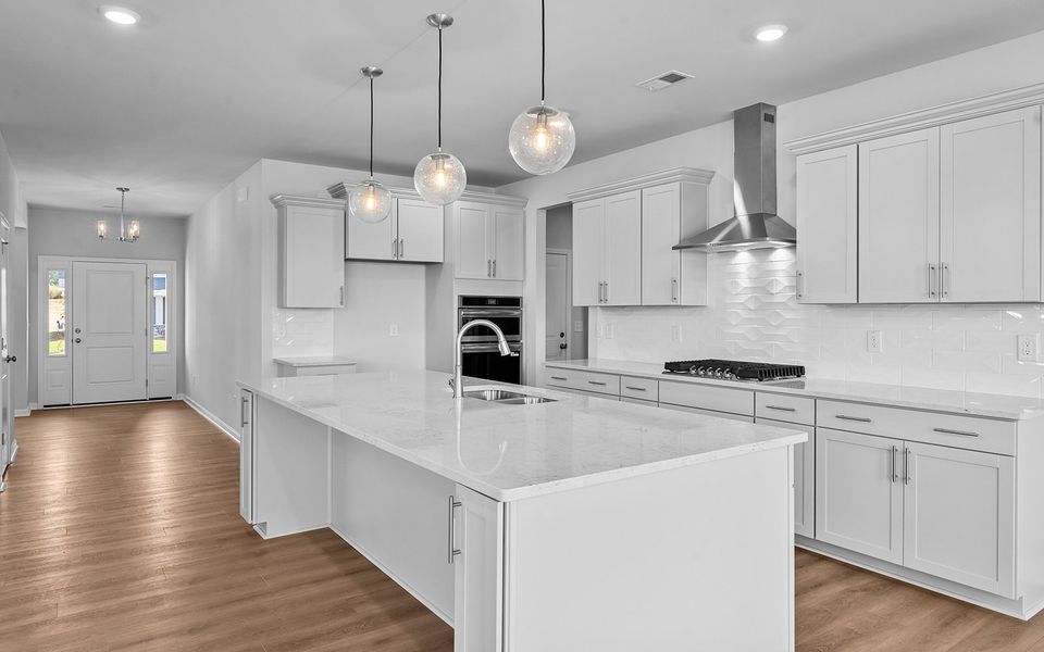Furnished interior view inside a new home in Fieldstone, Lexington (Image 14).
