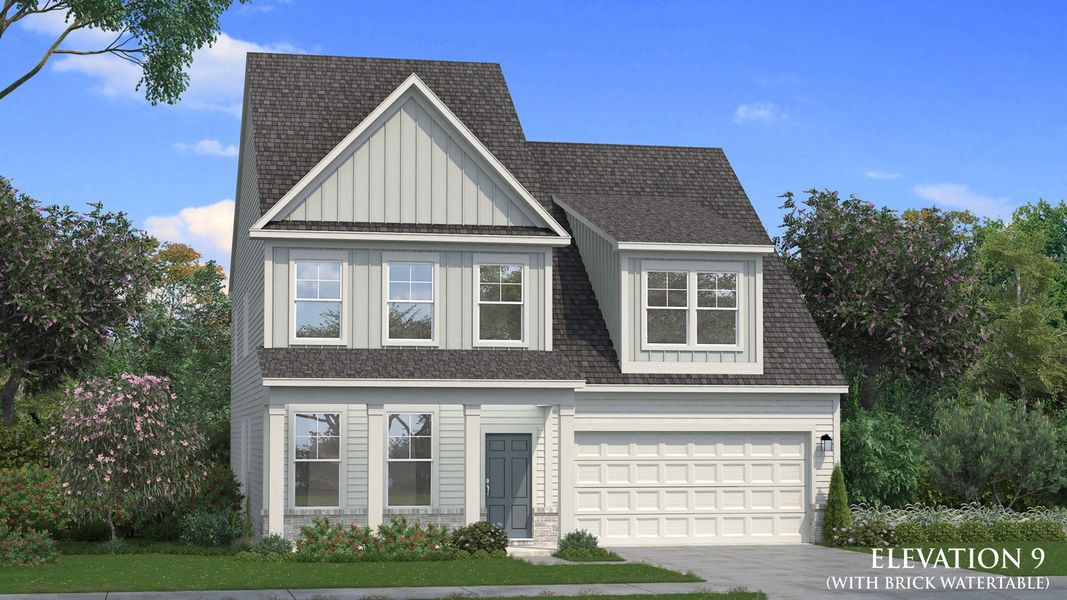 Representative exterior photo of a completed home built from the Wynwood by DRB Homes in Kingston, Locust Grove, GA (Image 21). Representative exterior photo of a completed home built from the Wynwood by DRB Homes in Kingston, Locust Grove, GA (Image 21).