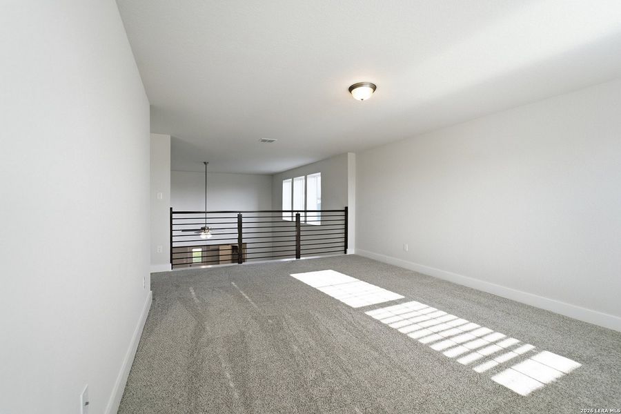 Spacious, unfurnished interior of a new home in Morgan Meadows, San Antonio (Image 27).