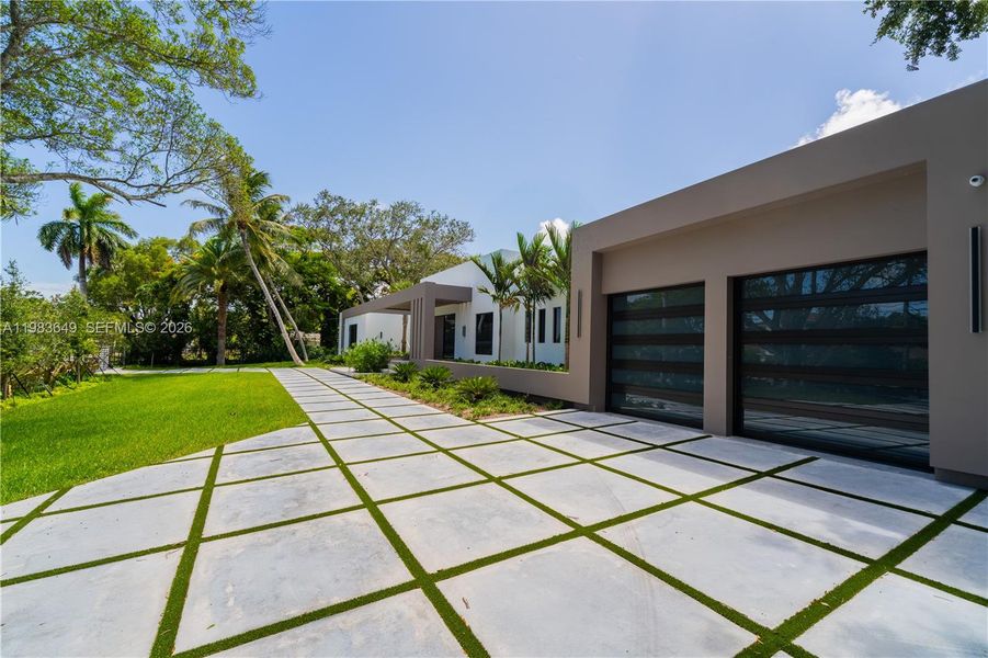 Exterior details and patio area of a home in , Pinecrest (Image 11). Exterior details and patio area of a home in , Pinecrest (Image 11).
