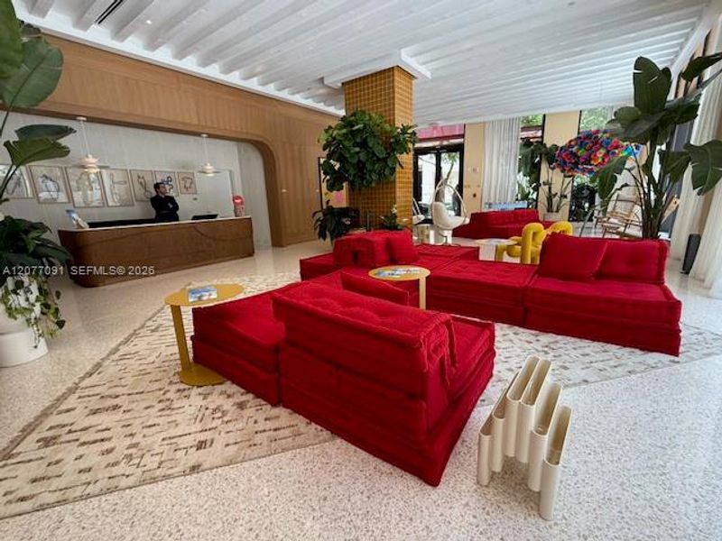 Furnished interior view inside a new home in , Miami (Image 5).
