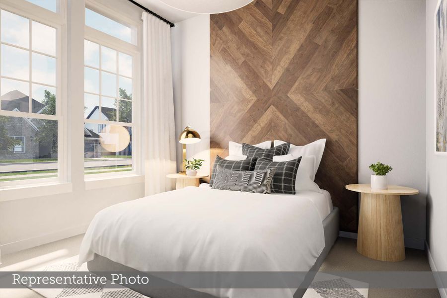 Furnished interior view inside a new home in The Parks at Wilson Creek, Celina (Image 3).