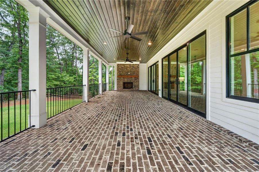 Exterior details and patio area of a home in , Cumming (Image 3).