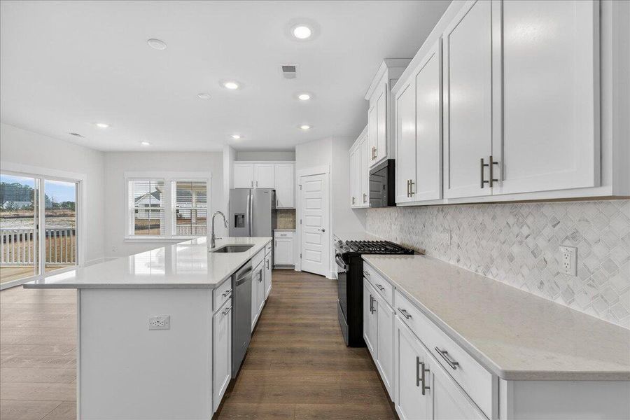 Furnished interior view inside a new home in , Summerville (Image 7).