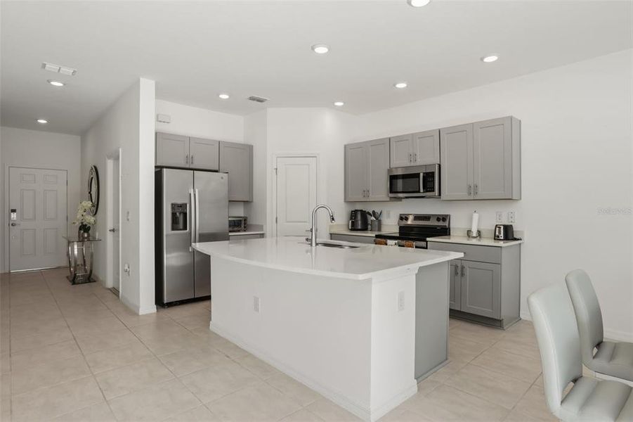 Furnished interior view inside a new home in , Davenport (Image 8).