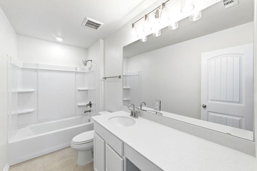 Furnished interior view inside a new home in Stoney Chase, Del Valle (Image 11). Furnished interior view inside a new home in Stoney Chase, Del Valle (Image 11).