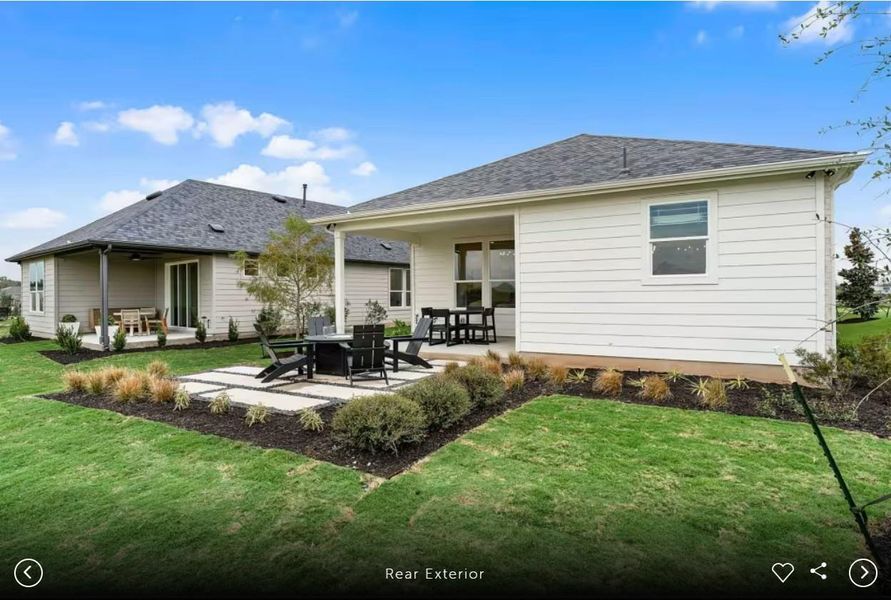 Exterior photos- Photo of Del Webb model home with same floor plan, not of actual home listed.