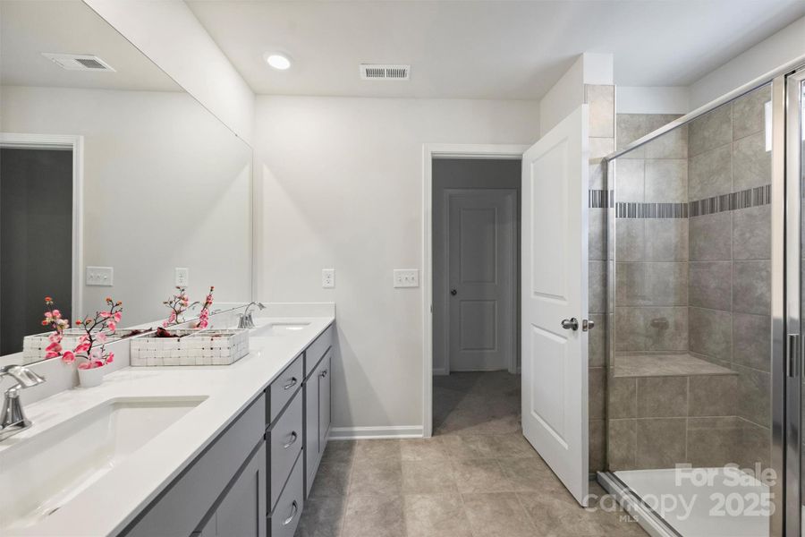 Furnished interior view inside a new home in , Fort Mill (Image 12).