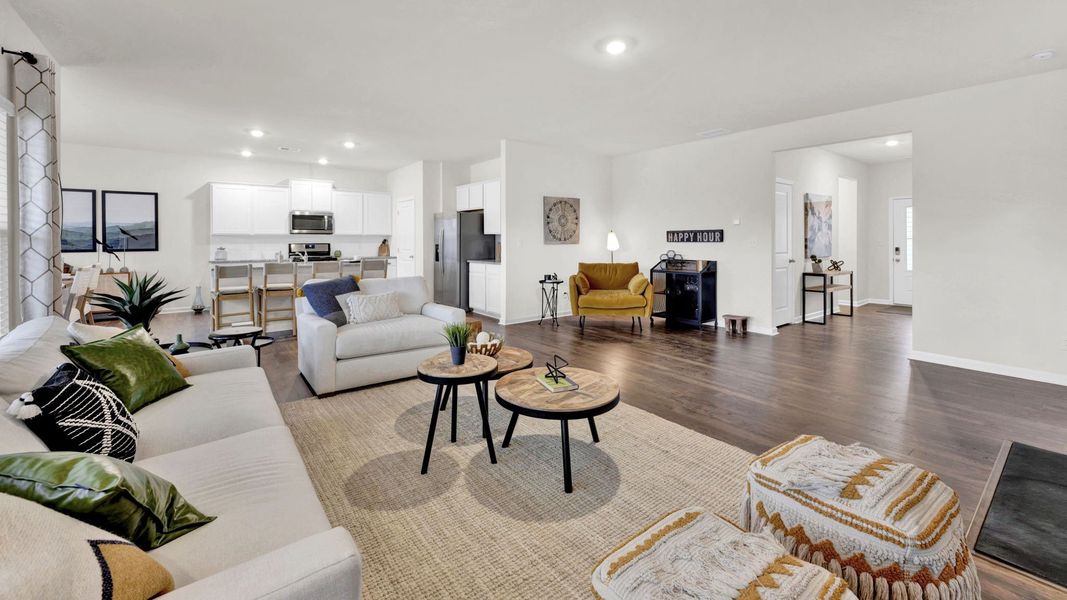 Furnished interior view inside a new home in Johnson Farms, Greeneville (Image 8).